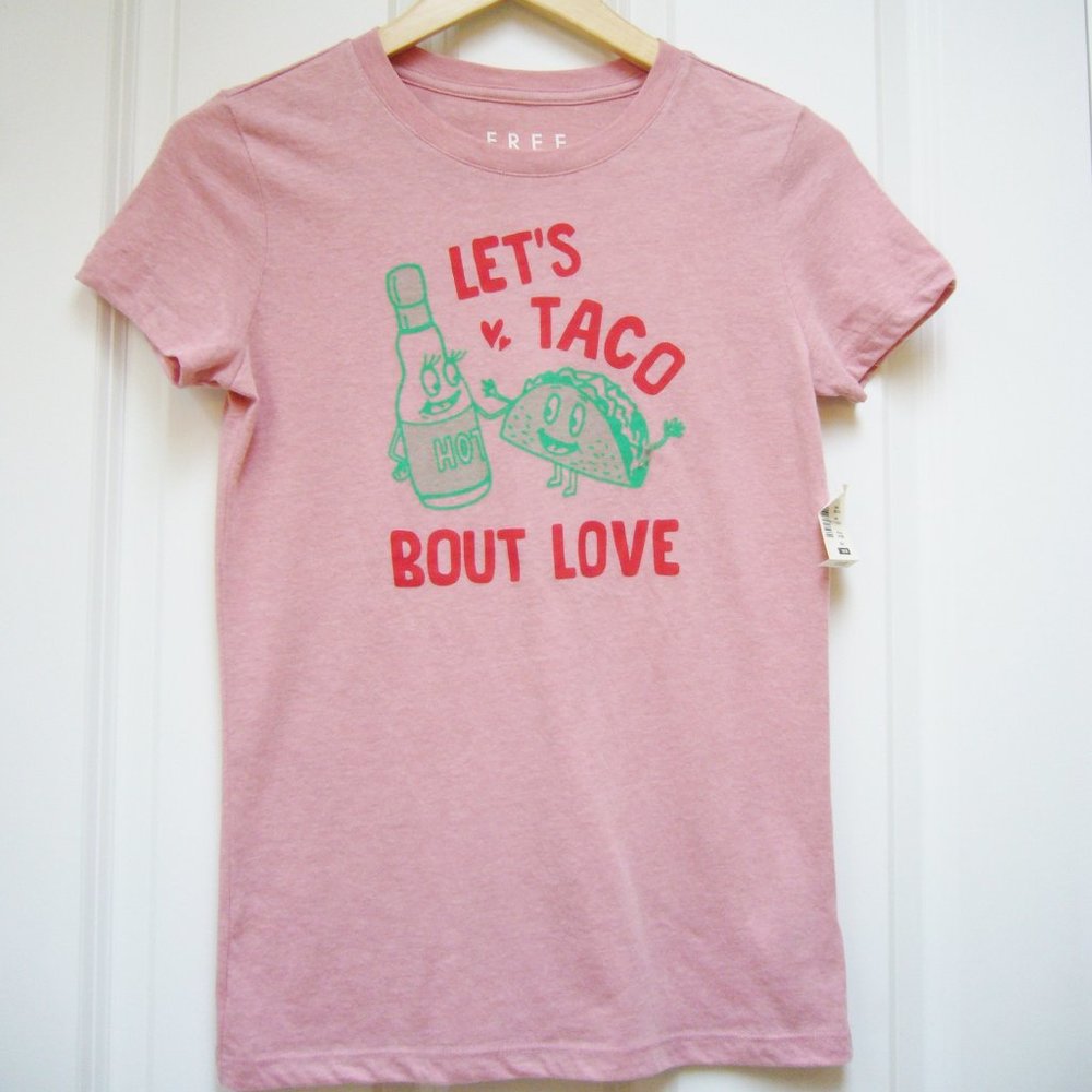 Free State by Aeropostale Lets Taco Bout Love Tee